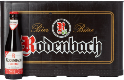 Rodenbach Fruitage krat met 24 flesjes van 25cl